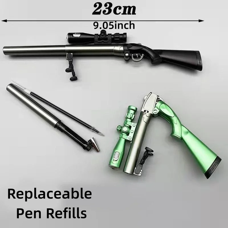 Primary School Student Toy Gift Novel Creative Weapons Gun Pen Neutral Pen Sniper Rifle 98 Shape with Light Fountain Pen