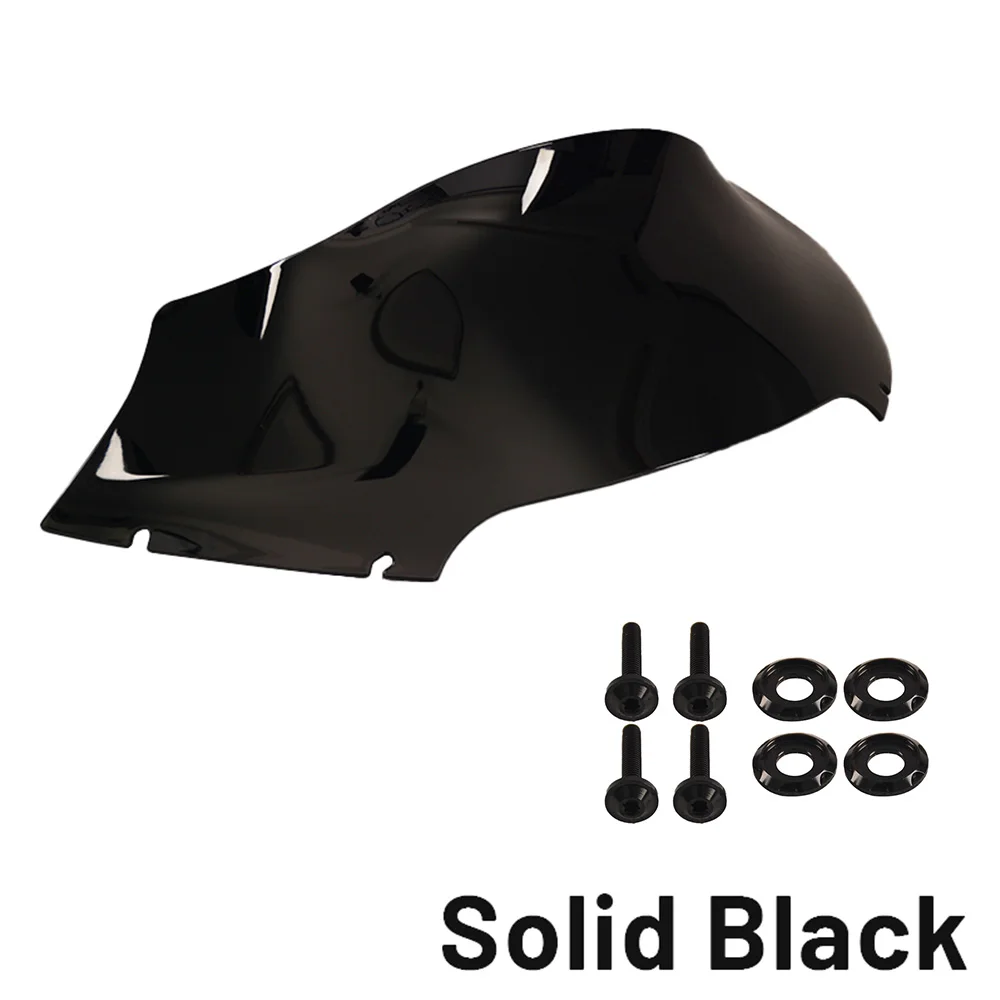 

Motorcycle 7 inch Front Windshield&Screws Wind Windscreen Deflector Cover Plate For Harley Touring Road Glide FLTRX 2015-2023