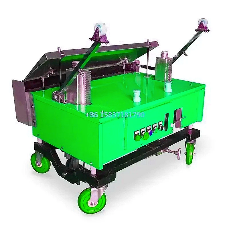 Wall Plastering Machine Automatic Rendering Plastering Machine Construction Concrete Cement Mortar Wall Sand Spraying Machine