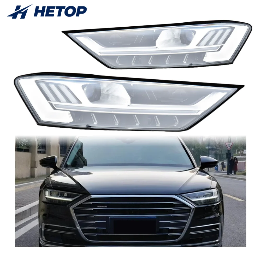 A8 D5 2018-2022 European Version LED Front Headlight Assembly Auto Lighting System