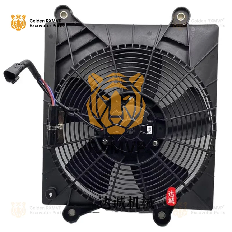 

For Caterpillar CAT325D 329D 330D 336D 349D2Air conditioning heat dissipation electronic fan Excavator