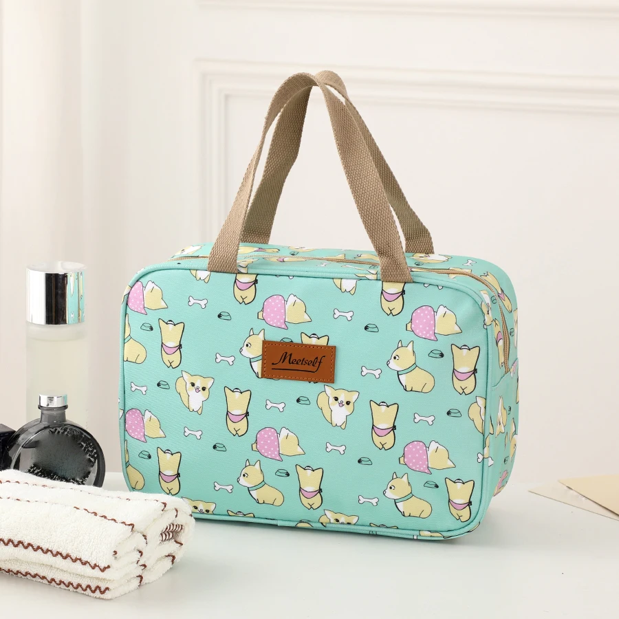 Neue Reisegepäcktasche mit großem Fassungsvermögen und wasserdichter Handtasche mit Cartoon-Aufdruck, Outdoor-Zubehör, Aufbewahrungstasche, Lunchtasche – Detail 14