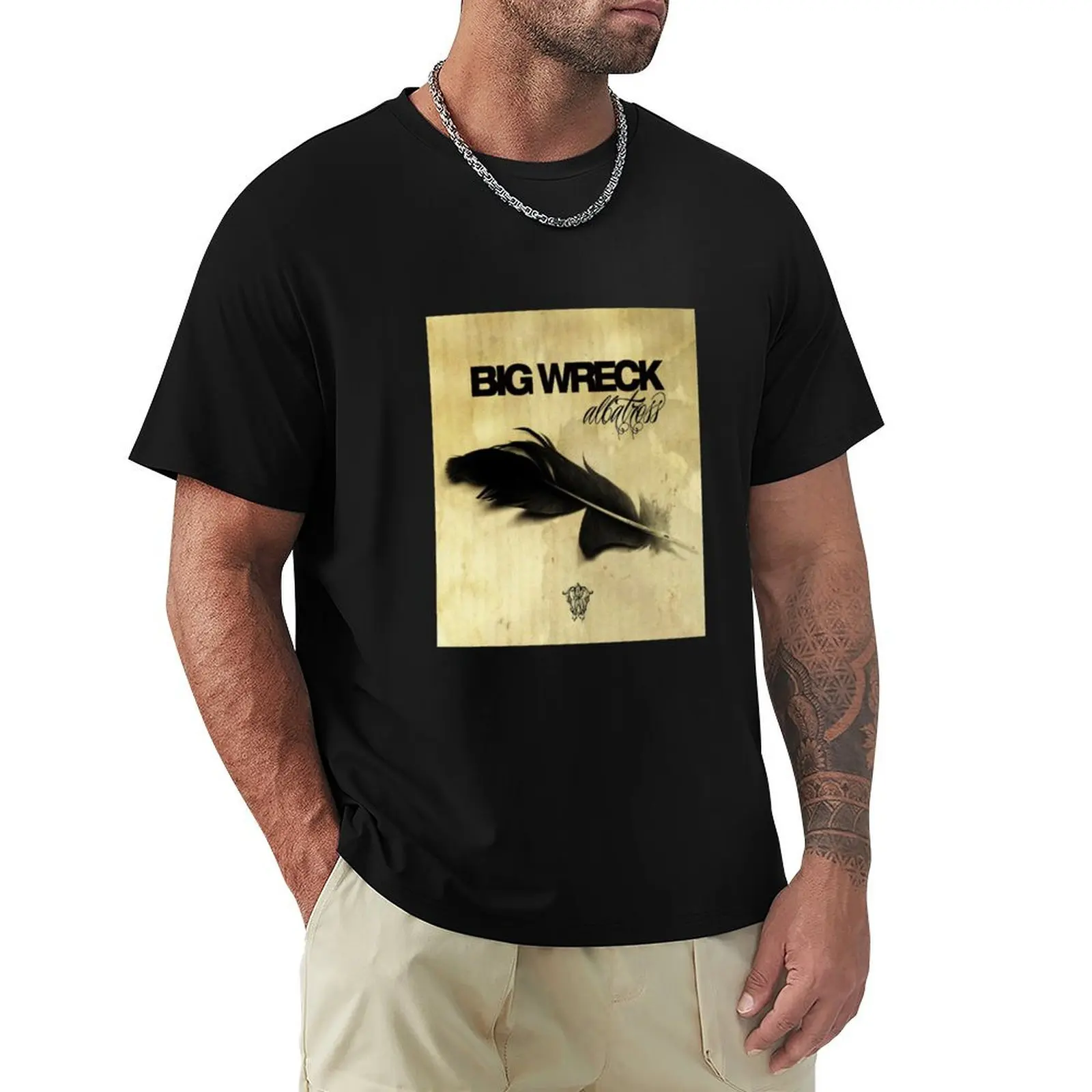 best of Big Wreck is a Canadian American rock band T-Shirt Large Size Loose Casual Tee