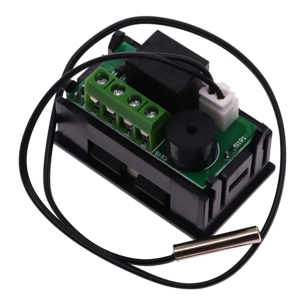 1PCS W2809 W1209WK W1209 Digital LED Thermostat Temperature Controller Smart Temp Sensor Board Module 12V DC + Waterproof NTC