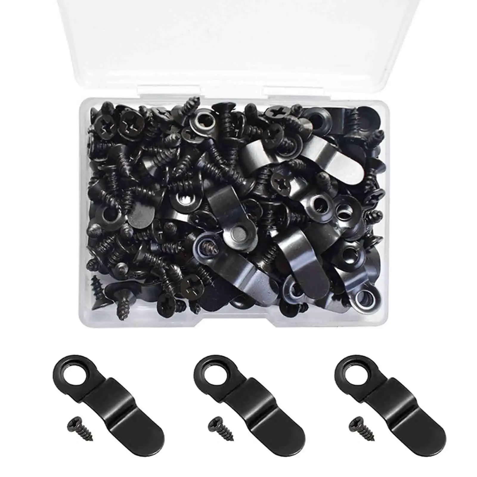 100Pcs Picture Frames Turn Button Fasteners Picture Frame Hardware Backing Clips