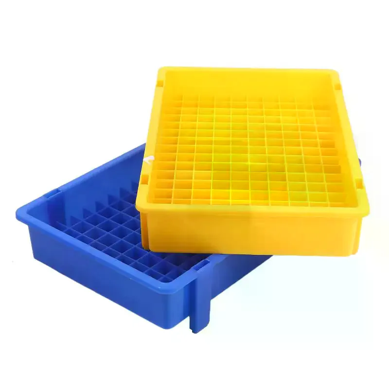 1PCS Thickened Plastic Lithium Battery Storage Box For 18650 Cells - Divided Transport And Turnover Tray