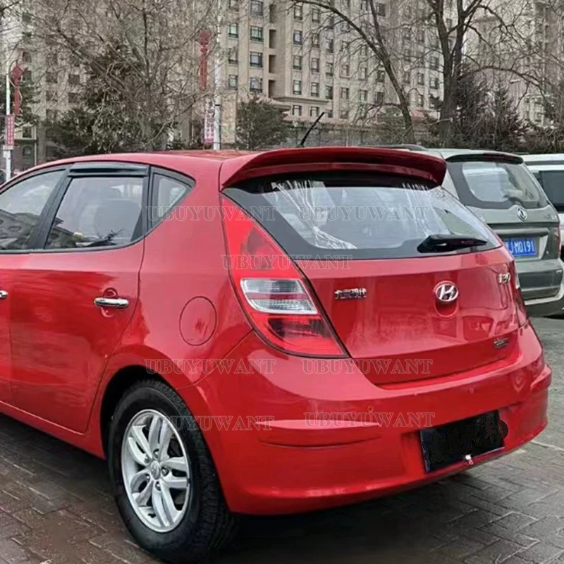 For Hyundai i30 2009 2010 2011 2012 2013 2014 2015 High Quality ABS Material Car Tail Wing Unpainted Primer Color Rear Spoiler