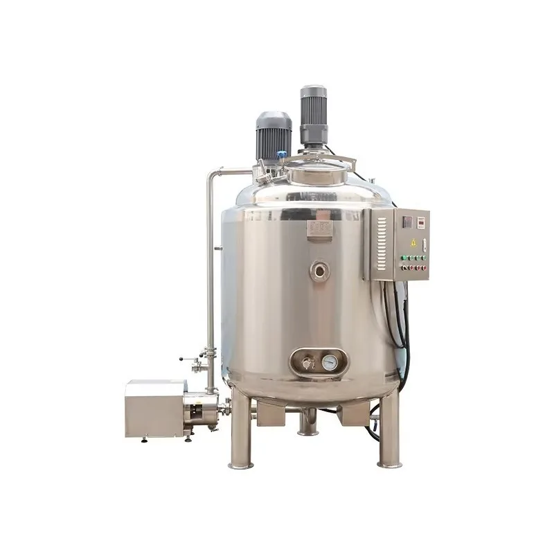 Versatile Vacuum Mixer Homogenizer Machine for Body Lotion Cream Making Paste Mixing Equipment