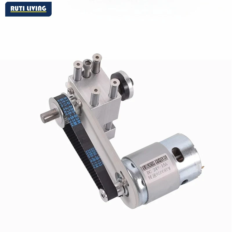 T60 Lifting Table Saw Spindle Miniature Lifting Bearing Seat DIY Cutting Saw Depth Adjustment Kit With DC775/895 Motor