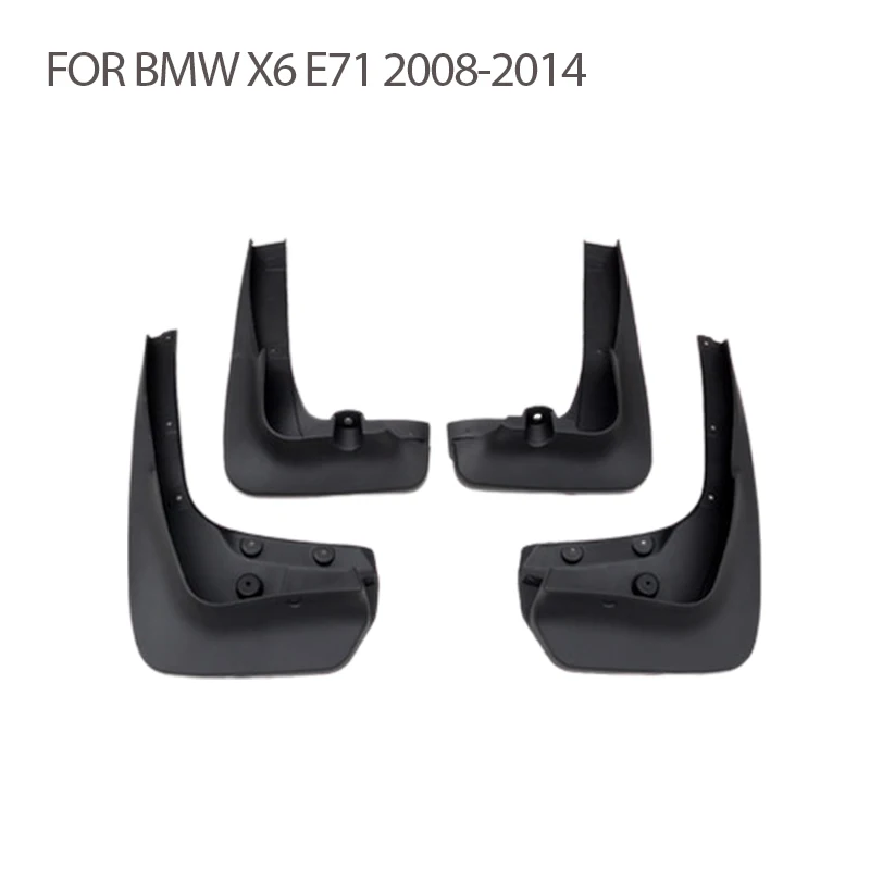 Mud flaps for BMW X6 E71 2008-2014 Mudguards Fender BMW X6 mud flap splash Guard Fenders Mudguard Car accessories Front Rear