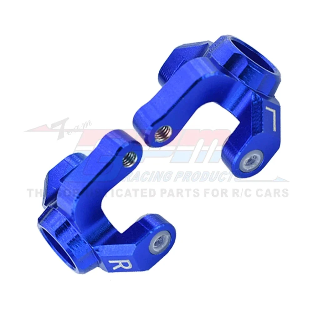 GPM Metal Alloy Front Steering Cup Steering Block LOS214006 for LOSI 1/18 Mini-T 2.0 2WD Stadium Truck LOS01019 LOS1056 LOS01015