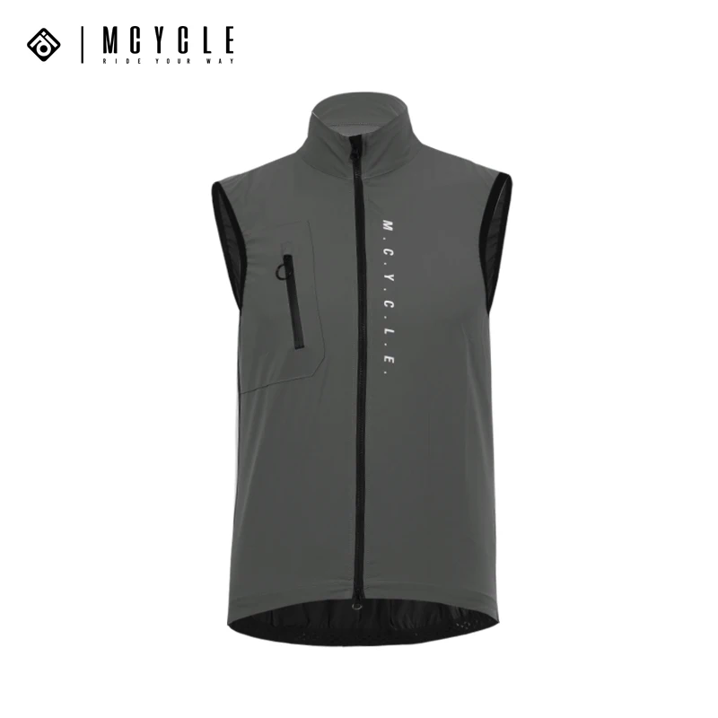 Mcycle Cycling Windproof Vest Reflective Summer Sleeveless Waterproof Bicycle Shirt Breathable Lightweight Bike Tops Vest Coat