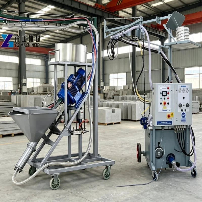 GRC Spray Machine Glass Fiber Reinforced Concrete Cement Sprayer Customized for GRC Panel Facade Cladding Decorative Column