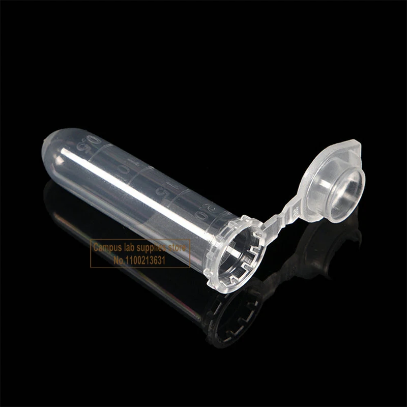 Plastic Centrifuge Tube Laboratory EP Test Tube 0.1/0.2/0.5/1.5/2/5/7/10/15ml PCR Tube for Virus Samples School Experiment