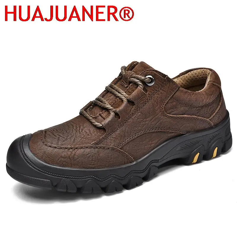 

Spring Autumn Genuine Leather Breathable Mens Casual Shoes Mens Sneakers Fashion Lace-up Outdoor Men Shoes Male Luxury Footwear