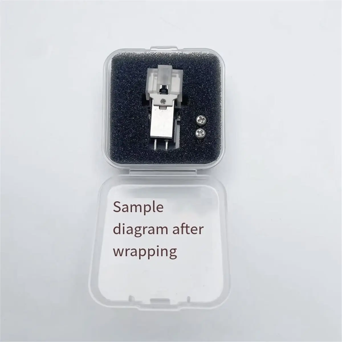 Digital Essentials 5Pcs Turntable Stylus Display Case Vinyl LP Record Player Storage for Gramophone Accessories