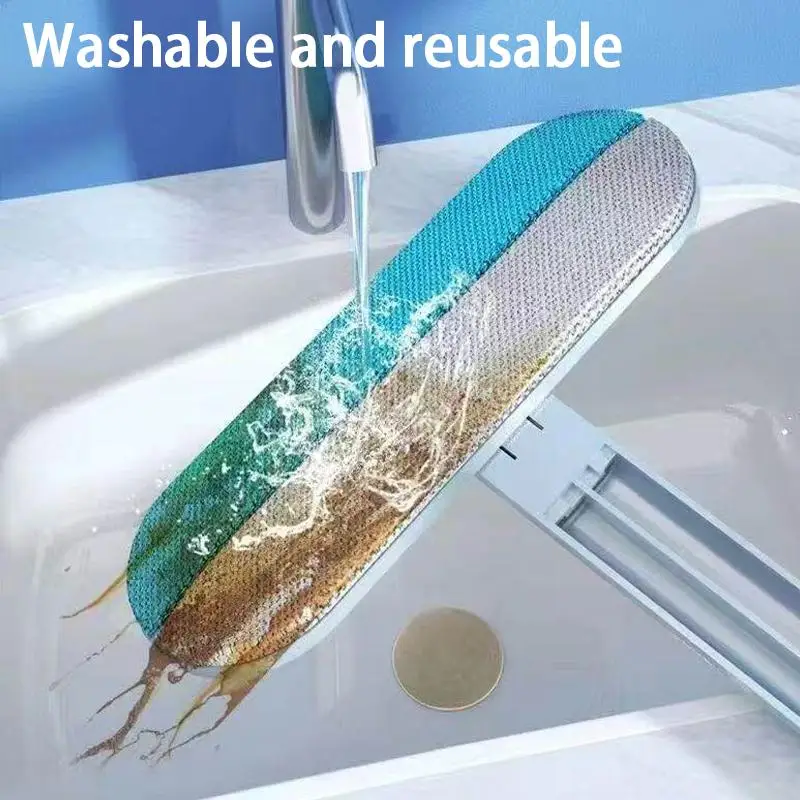 New Long Handle Pet Hair Remover Brush Static Cat Hair Cleaner Multi-functional For Carpets Ideal For Cat Furniture Cleaning