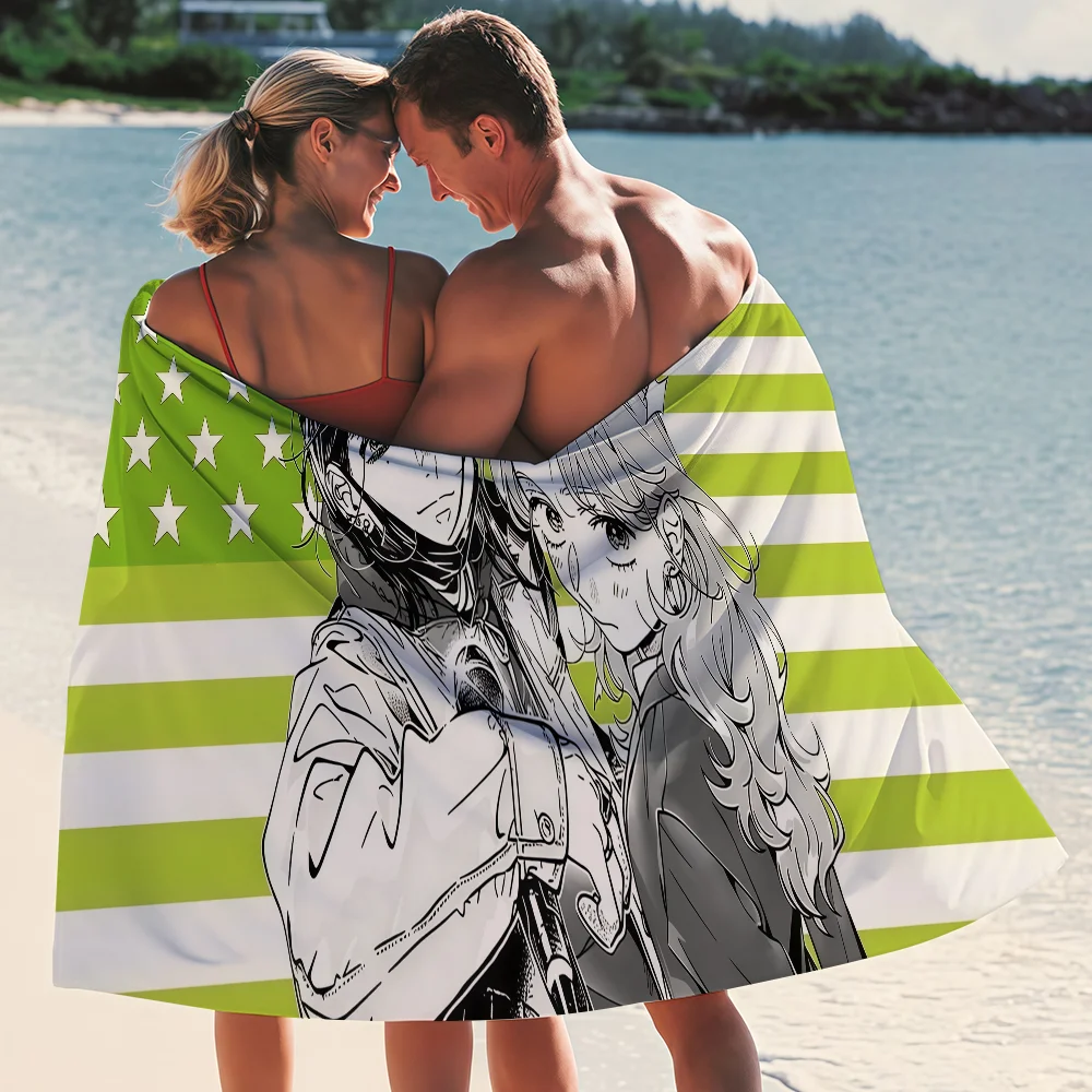 The Guy She Was Interested In Wasn't a Guy at All Quick Drying Beach Towels Are Suitable For Swimming Pools Camping Yoga The Gym