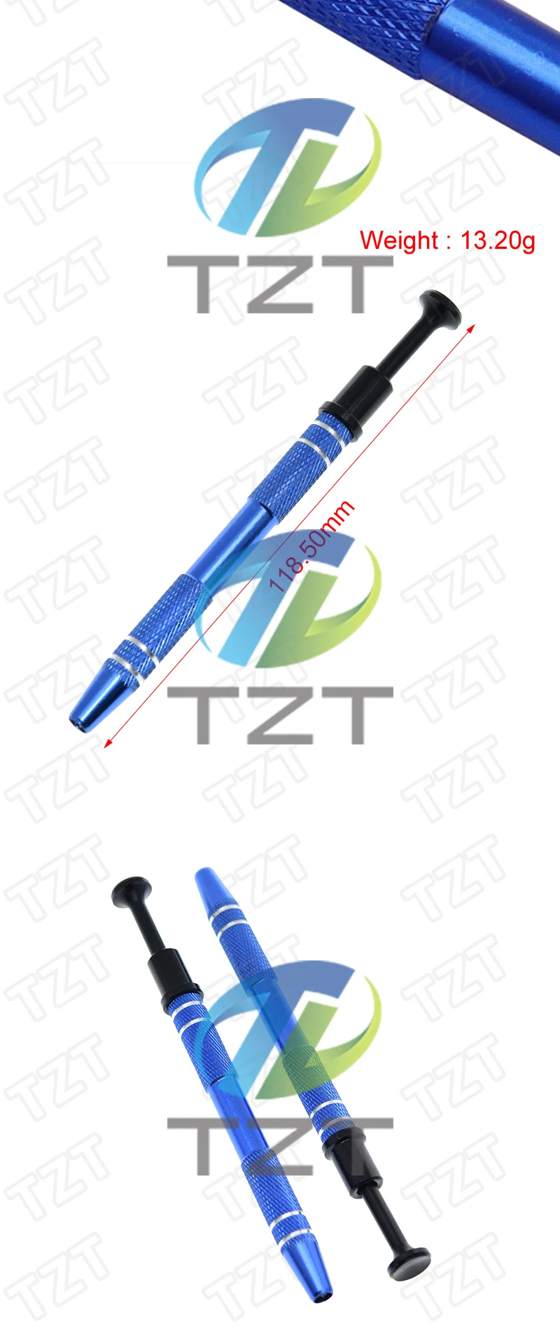 TZT 1/3PCS Vier-Klauen-Elektronikkomponenten-Grabber IC-Extraktor BGA-Chip-Picker Patch-IC-Saugstift Elektronik-Reparaturwerkzeuge – Detail 3