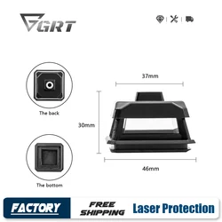 12/16 linii poziom lasera okulary ochronne laserów pionowych i poziomych szkło ochronne akcesoriów