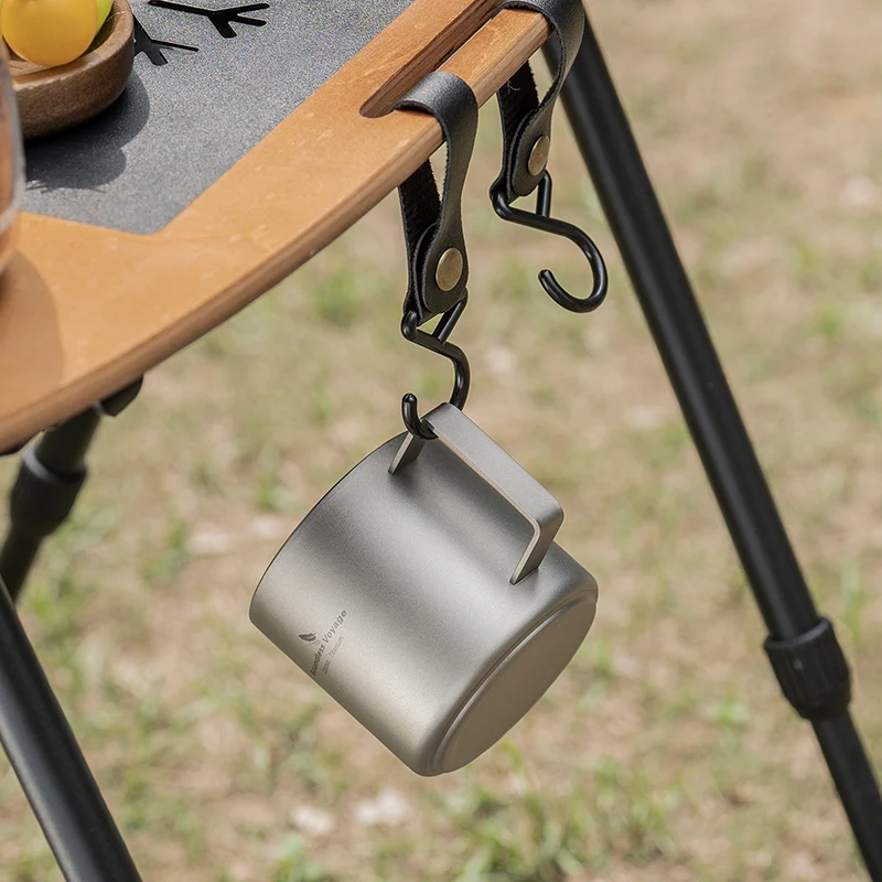 Boundless Voyage Titanium Double Wall Coffee Cup 220ML Camping Mug Mini Outdoor Tableware Ti3052D gallery 5