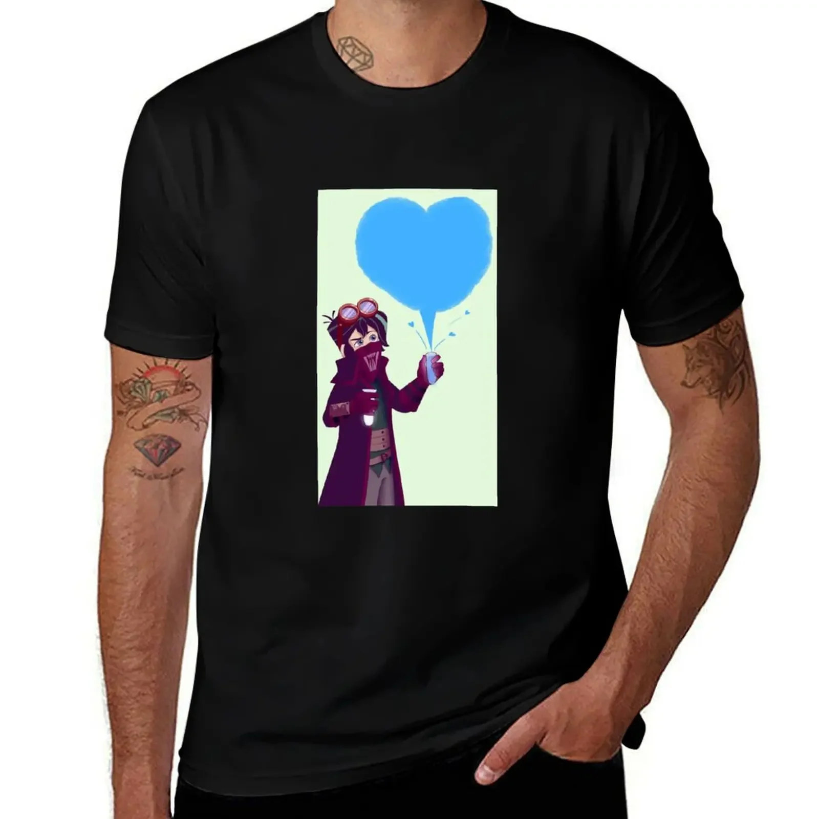 Tangled/Rapunzel Varian T-Shirt valentines clothes blue lock workout shirts for men