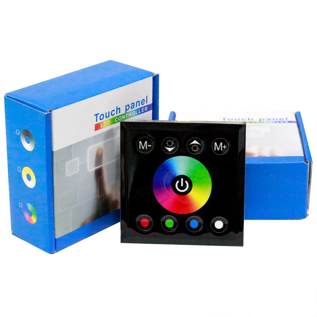 Plastic High Grade Waterproof Led Dimmer Controller For RGB Panel Not Brokenand Scratched LED Lights