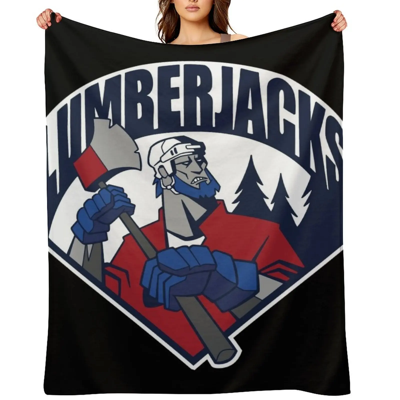 

South Shore Lumberjacks Throw Blanket decorative For Sofa Thin Bed covers Thins Blankets