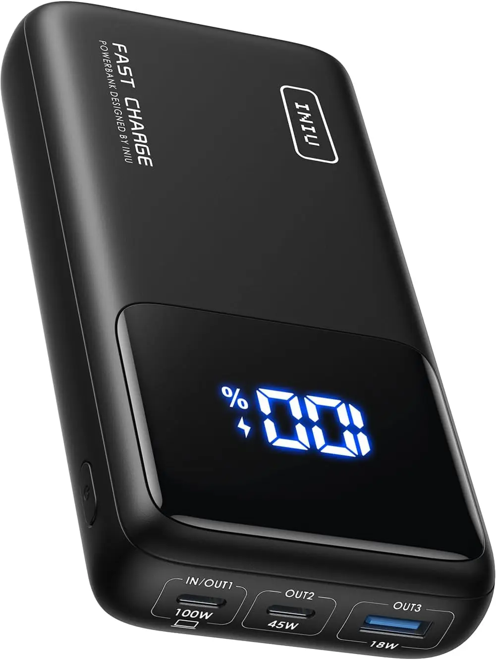 25000mAh 100W USB C Laptop Portable Charger, PD QC Fast Charging 3-Output Battery Pack, Travel Charger for Laptop MacBook iPad Tablet Steam Deck iPhone 17 16 15 14 Pro Samsung S25 etc