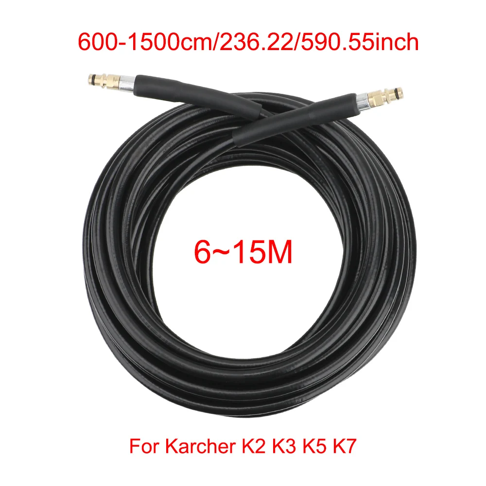 Car Washer For Karcher K-series Water Hose for Pressure Cleaner High Pressure Washer Hose Pipe Cord 6 10 15 meters