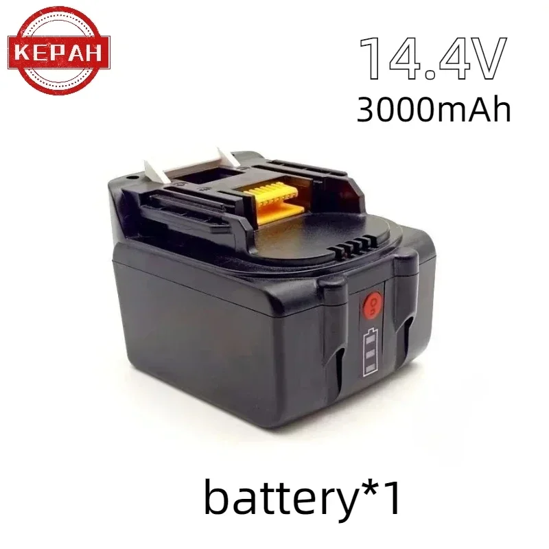 Imagem -03 - Ferramenta de Bateria Recarregável Makita 14.4v 3000mah Bl1430 Bl1415 Bl1440 1968754 1945580 1954448 3.0ah