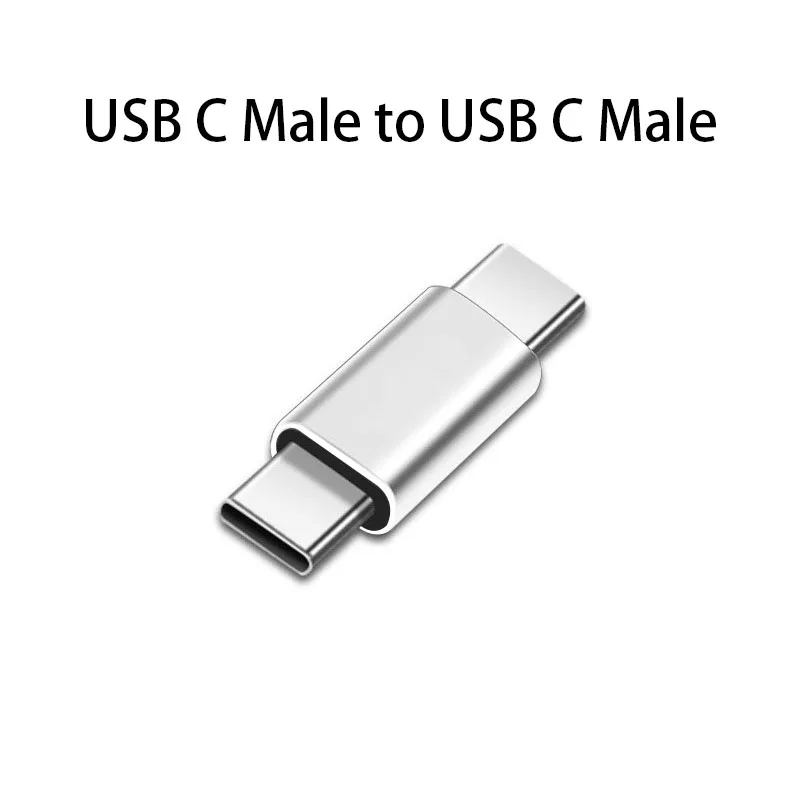 TypeC Male to TypeC Male Full Featured Adapter Charging Transfer Data usb-c3.1 converter