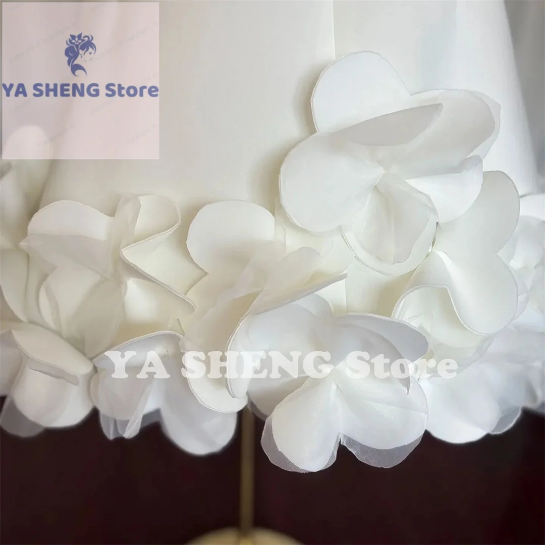 فستان أنيق للفتيات في دبي ، عيد الفطر ، طفل ، ملابس أطفال ، زفاف ، حفلة عيد ميلاد ، عطلة ، أبيض ، وردي #6