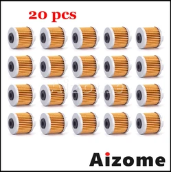 20pcs Motorcycle Engine Oil Filter Oil Cleaner For HONDA 50R YX 150/160 Zongshen ZS190 ZS 190 ZS-190 Takegawa&Kitaco Oil Filter