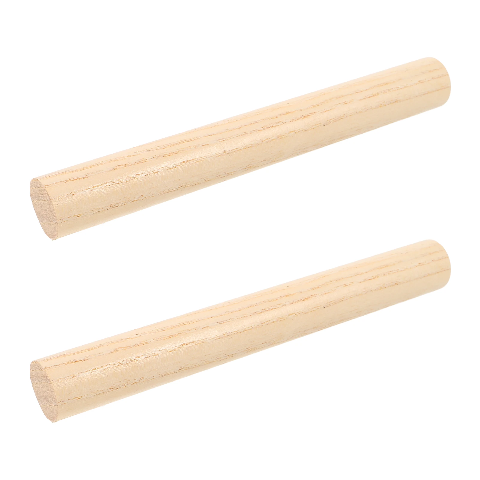 

25x2.5 Drumsticks Solid Wood Beginner Rhythm Sticks Jazz Practice Accessories Wooden Drumsticks for Kids Adults