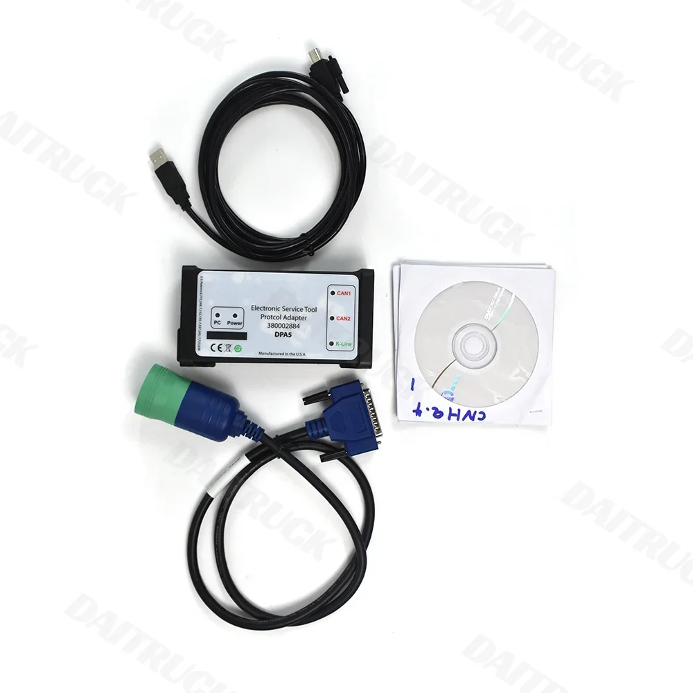 For DPA 5 EST V9.9 Heavy Duty Truck Diagnostic Tool Scanner For DPA5 For New Holland Electronic Service Tools