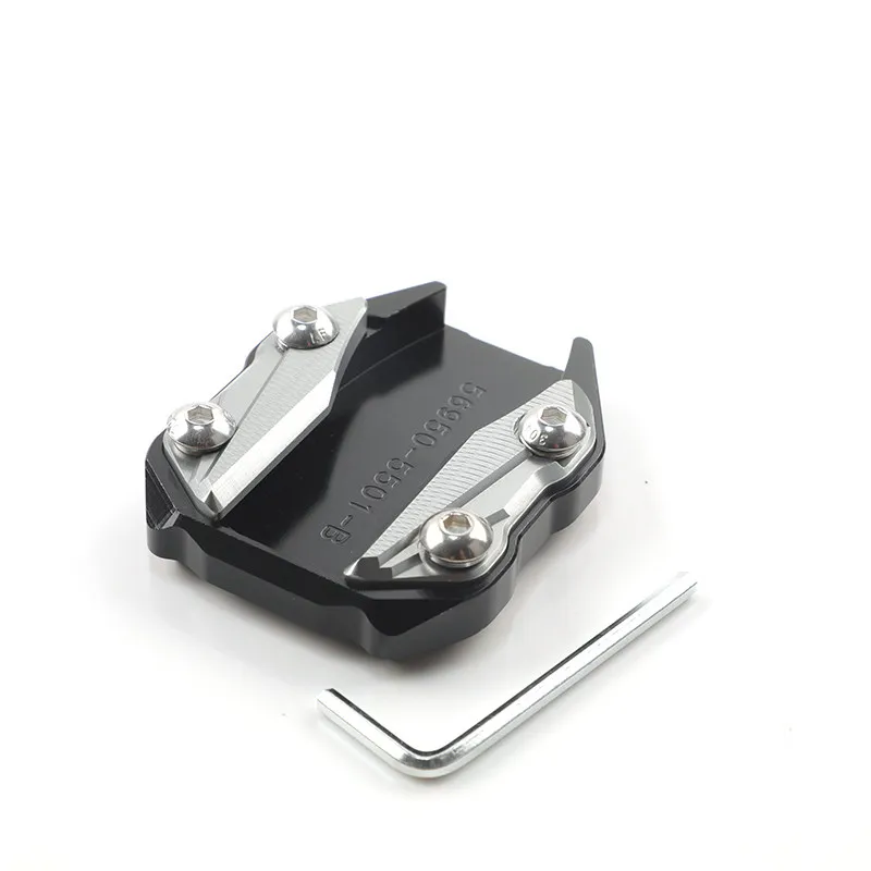 Motorcycle Kickstand Foot Side Stand Extension Pad Enlarger Support Plate For VOGE SR1 SR2 ADV 125 180 XRS180 view 2