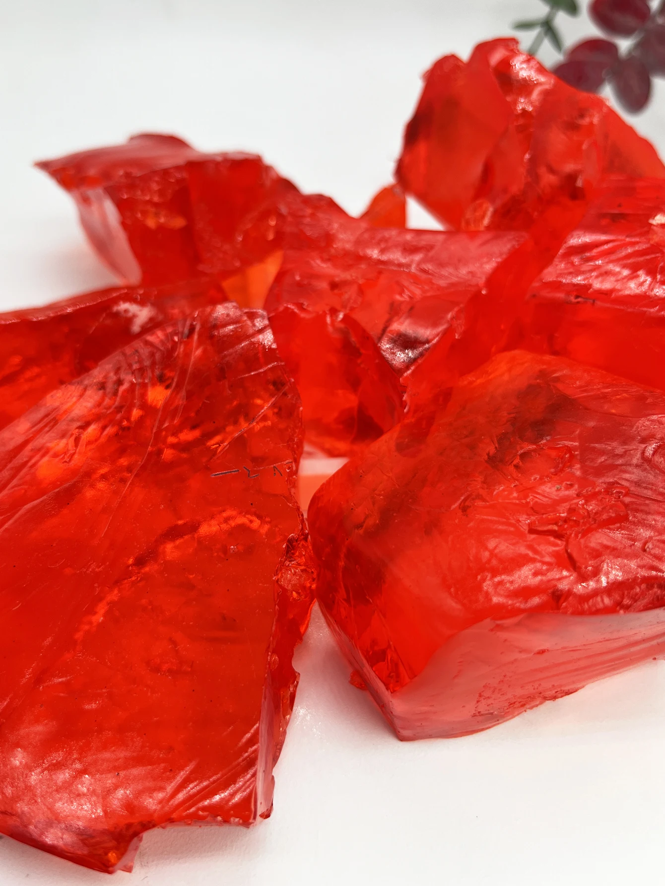 DIYキャンドル作り用レッドクリアゼリーワックス100g - - Candle Making Gel Wax のレビューと価格