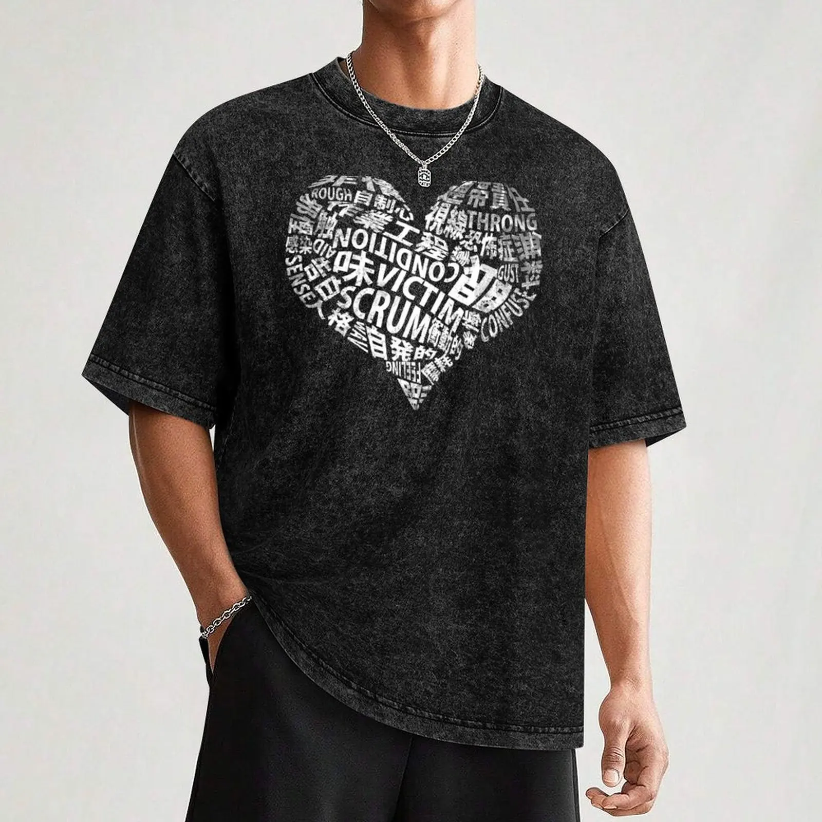 MARETU تي شيرت خمر تي شيرت مخصص خمر أنيمي قميص ملابس رجالي #3