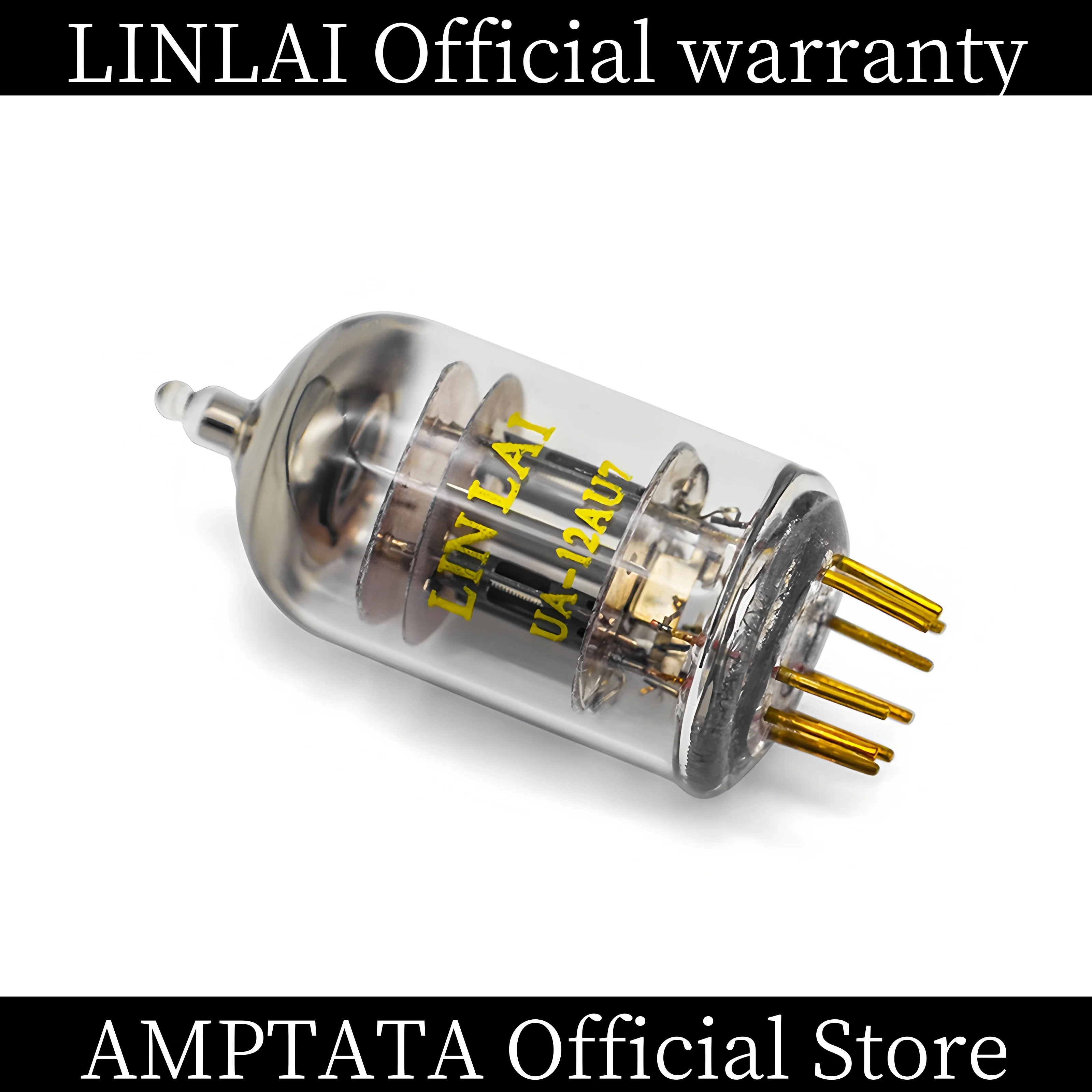 LinLai-ouro combinado áudio vácuo tubo Amp, par clássico, ECC82, 12AU7, perfeito HiFi