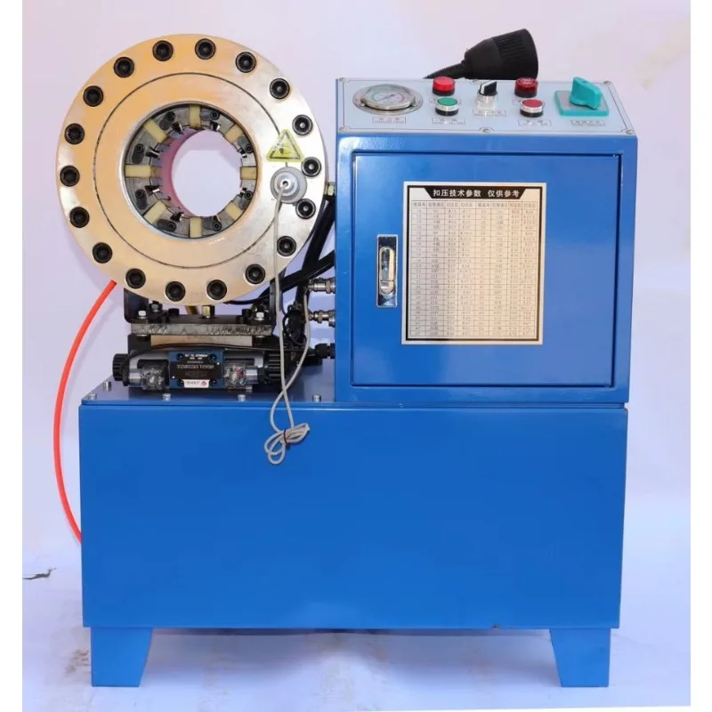 CE ISO DX68 Dx69 1/8-2'' Inches 11set Free Dies Piston Hydraulic Hose Press Crimping Machine