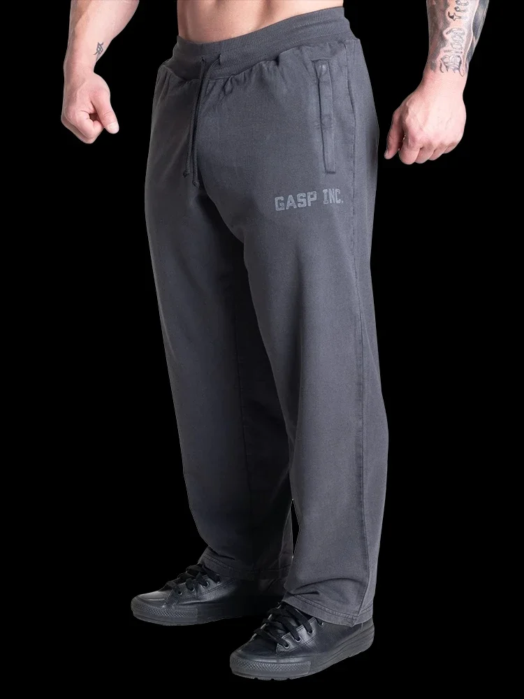 

GASP Acid Sweatpants Casual cotton men's sports trousers Fitness pants Sweat absorption
