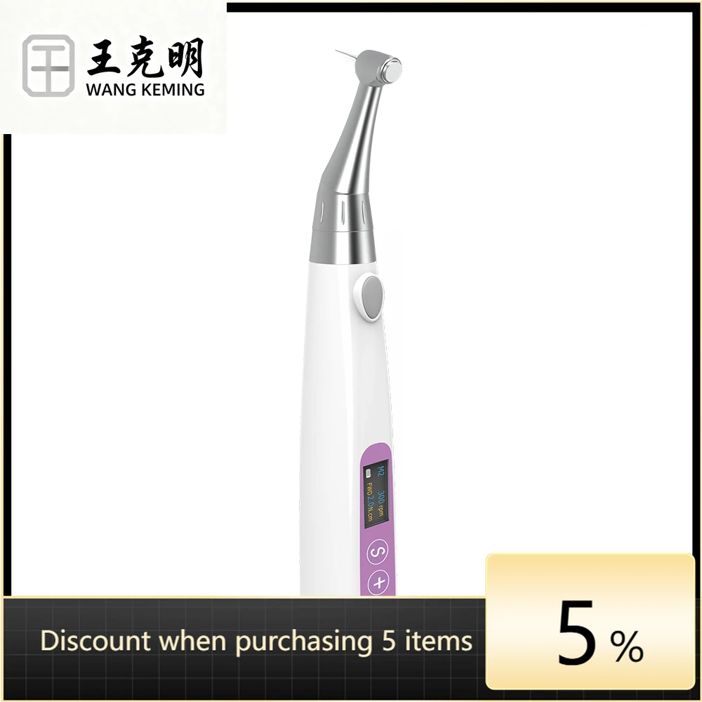 

2-in-1 Root Canal Preparation Machine with Wireless Built-in Motor Reciprocating Root Canal and 360° Adjustable Handpiece
