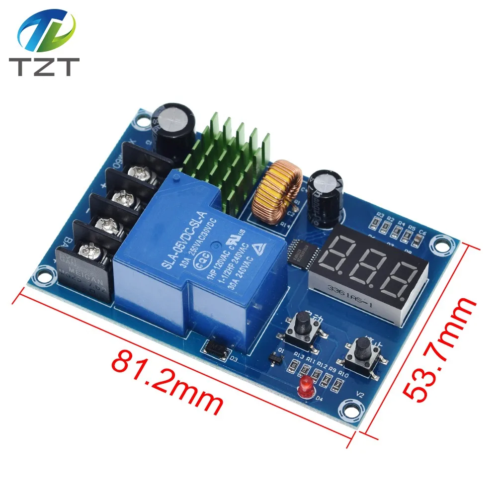 DIYTZT XH-M604 Battery Charger Control Module DC 6-60V Storage Lithium Battery Charging Control Switch Protection Board