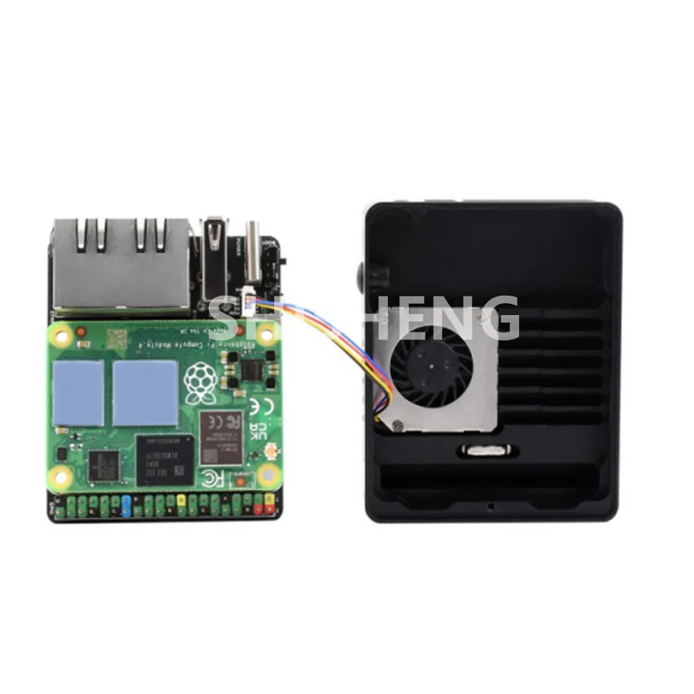 1pcs/lot   Mini Dual Gigabit Ethernet Mini-Computer Kit Designed for Raspberry Pi Compute Module 4