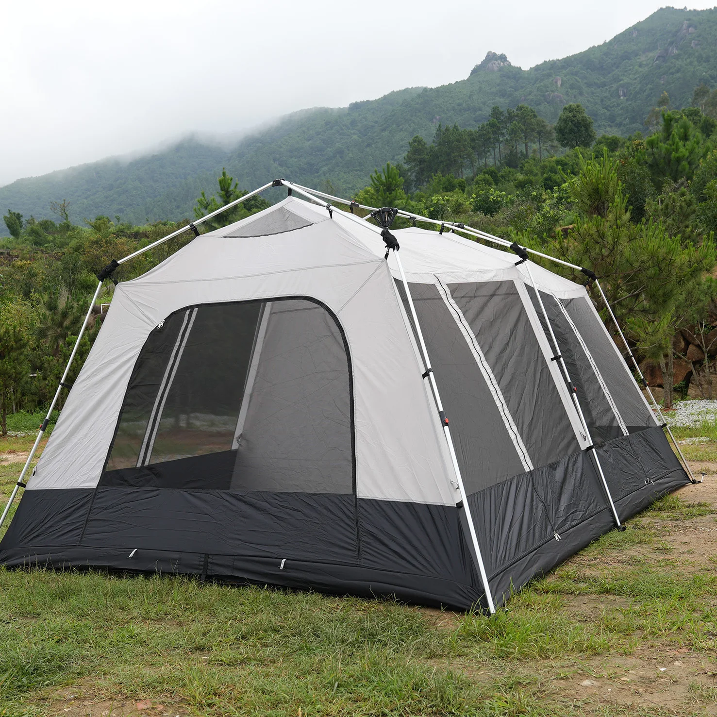 

Tents Family Tent Outdoor Big Camping Tents for 8 Person Used Light Weight Luxury