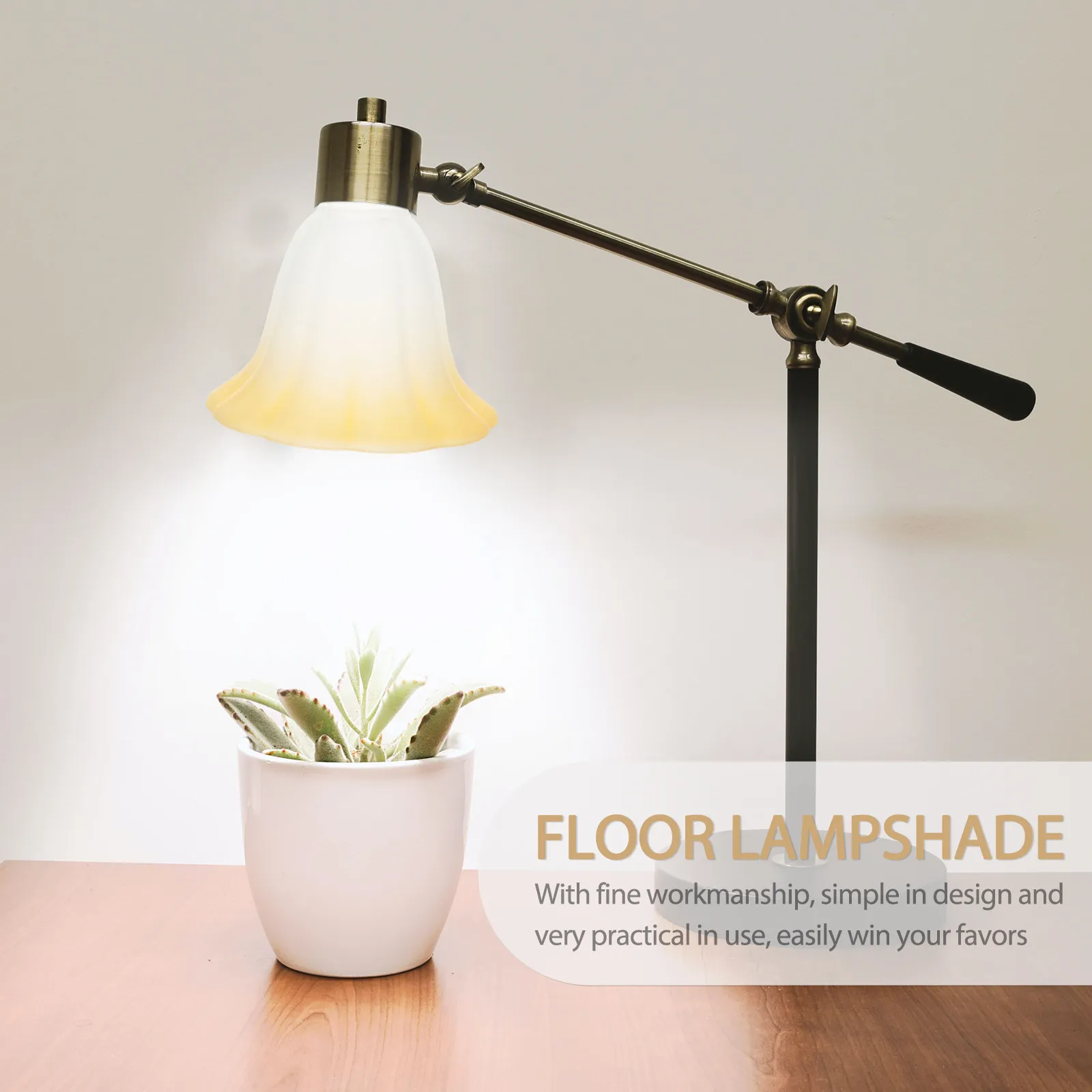 

Стеклянный абажур простого дизайна, мягкий свет, декоративный чехол для лампы, для настольных, настенных, подвесных и прикроватных светильников, сменный аксессуар