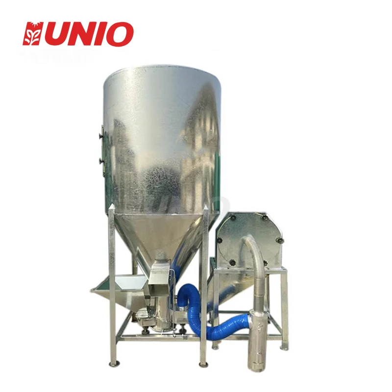 

Self Suction Corn Crushing And Mixing Farm Chicken Feed Hammer Mill