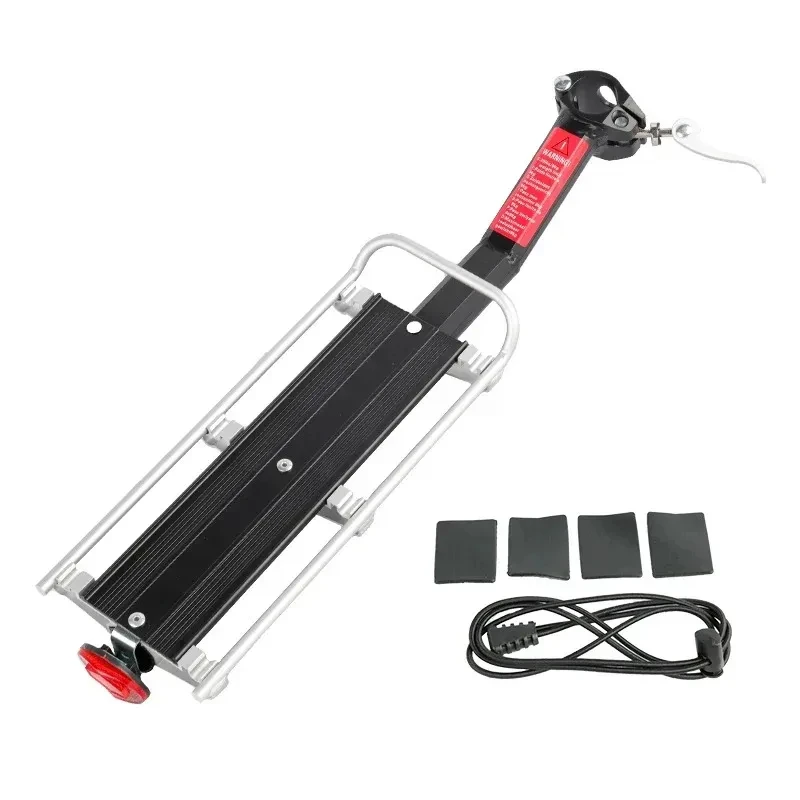 Bicycle Luggage Rack Bike Bag Bracket Suitable 20-29 Inch Mountain Bike and 4.0 Inch Fat Bike