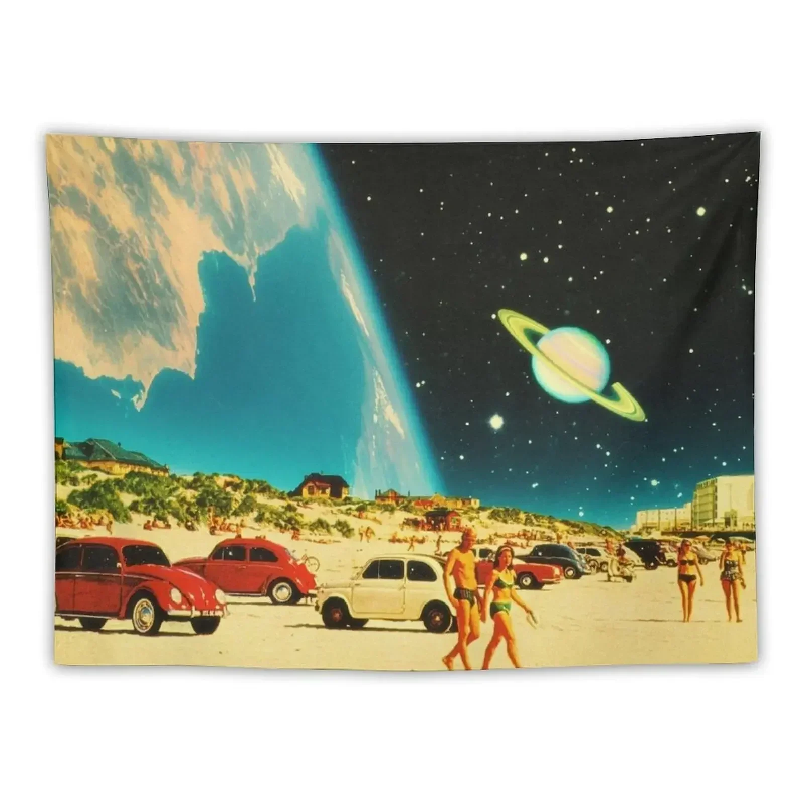 

Galaxy Beach Tapestry Aesthetic Room Decoration Home Decor Aesthetic Tapestry
